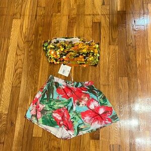 Floral shorts